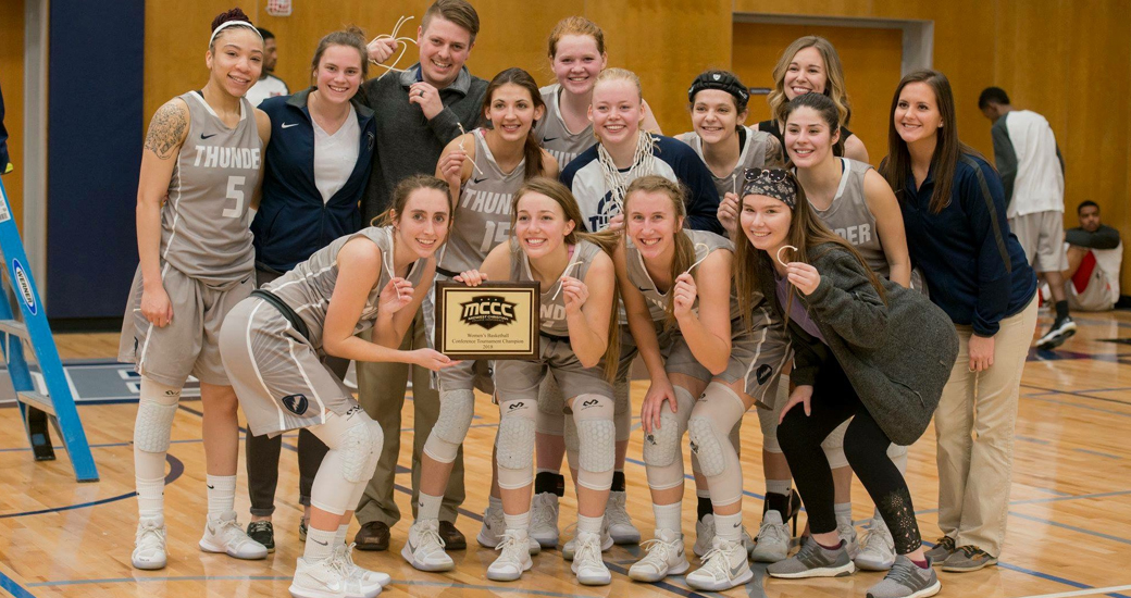 Manhattan Christian College won the 2018 MCCC Tournament with a 68-66 win over Emmaus Bible College on Saturday, Feb. 17, 2018.